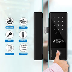 NW-LK-212 (Digital Glass Door Lock)