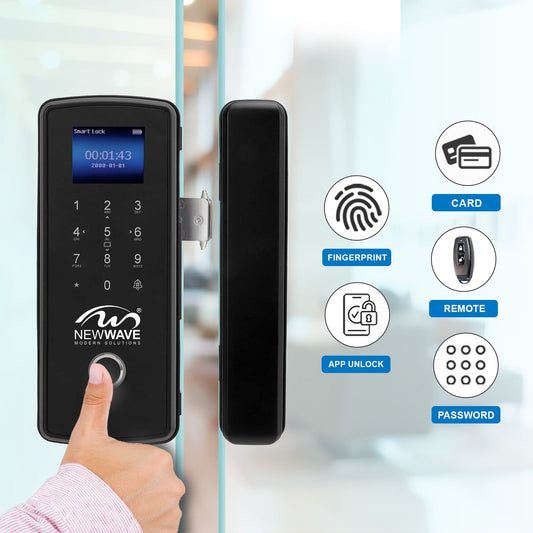 NW-LK-211 (Digital Glass Door Lock)