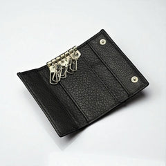 6 Ring Keychain BLACK/BROWN