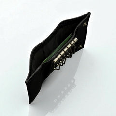 6 Ring Keychain BLACK/BROWN