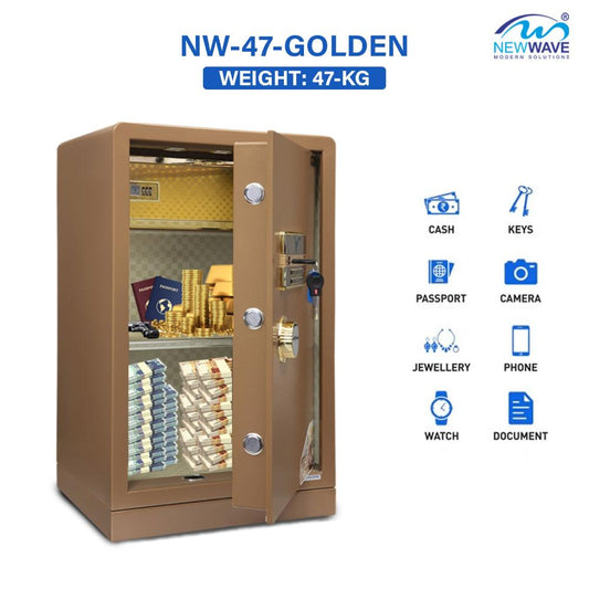 Digital Security Locker NW-KG-47 Golden