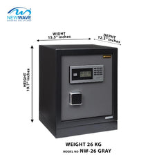 NW-KG-26 Gray (Digital Security Locker)