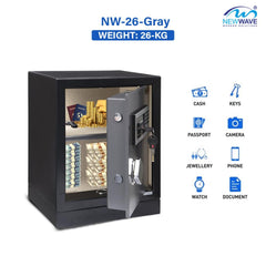 NW-KG-26 Gray (Digital Security Locker)