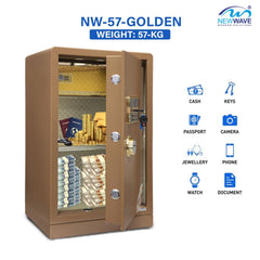 Digital Security Locker NW-KG-57 Golden